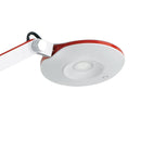 Lume per Lettura Bianco Rosso Plastica Metallo Lampada Scrivania Led 6 watt Luce Naturale Ambiente LEDT-LOCKE-2