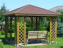 Gazebo da Giardino 3,45x3,45m in Legno-1