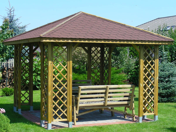 acquista Gartenpavillon 3,45x3,45m in Holz