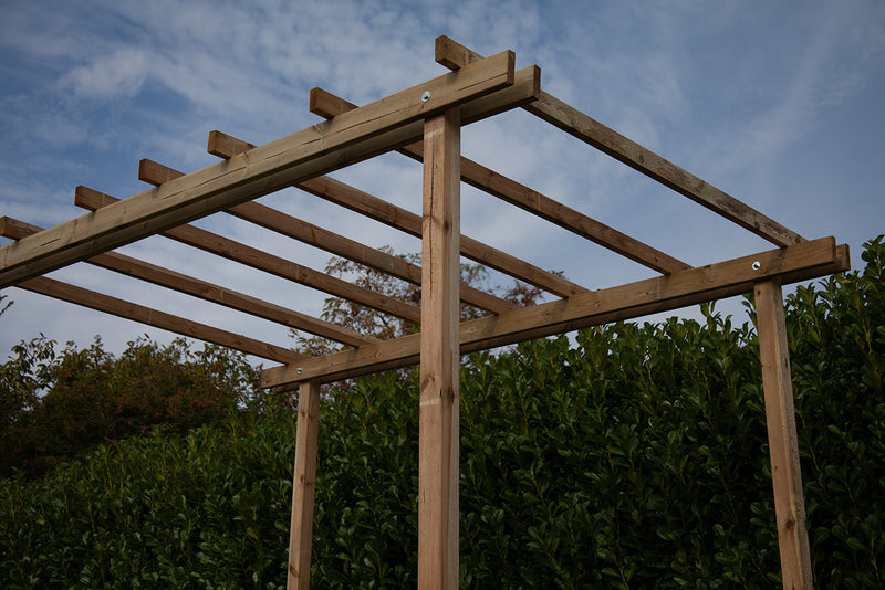 Pergola Autoportante 240x300 cm in Legno-4