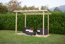 Pergola Autoportante 240x300 cm in Legno-5