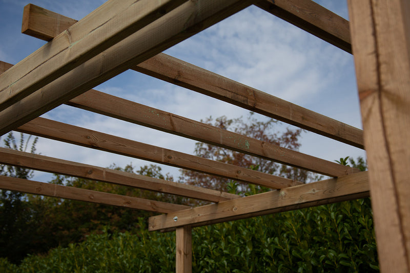 Pergola Autoportante 240x300 cm in Legno-6