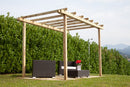 Pergola Autoportante 240x300 cm in Legno-8