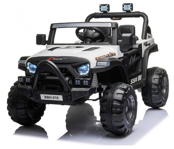 Elektroauto für Kinder 12V Offroad Kinderwagen Weiß acquista