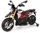 Moto Elettrica per Bambini 12V Aprilia Dorsoduro Rossa-2