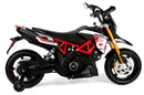 Moto Elettrica per Bambini 12V Aprilia Dorsoduro Rossa-4