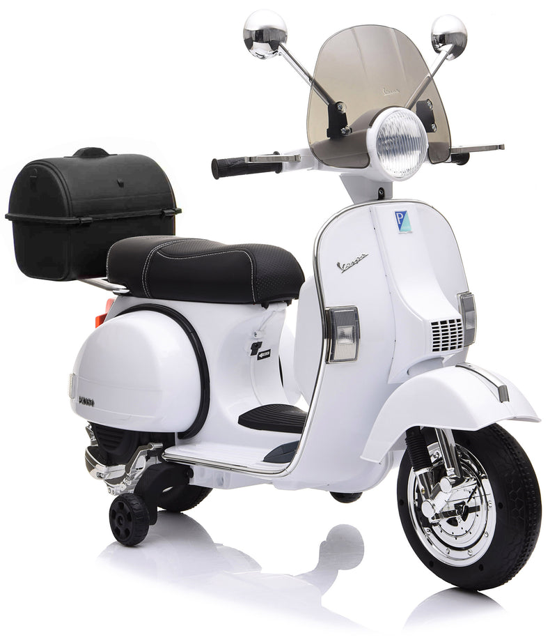 Piaggio Vespa PX150 Full Elettrica 12V per Bambini Bianca-1