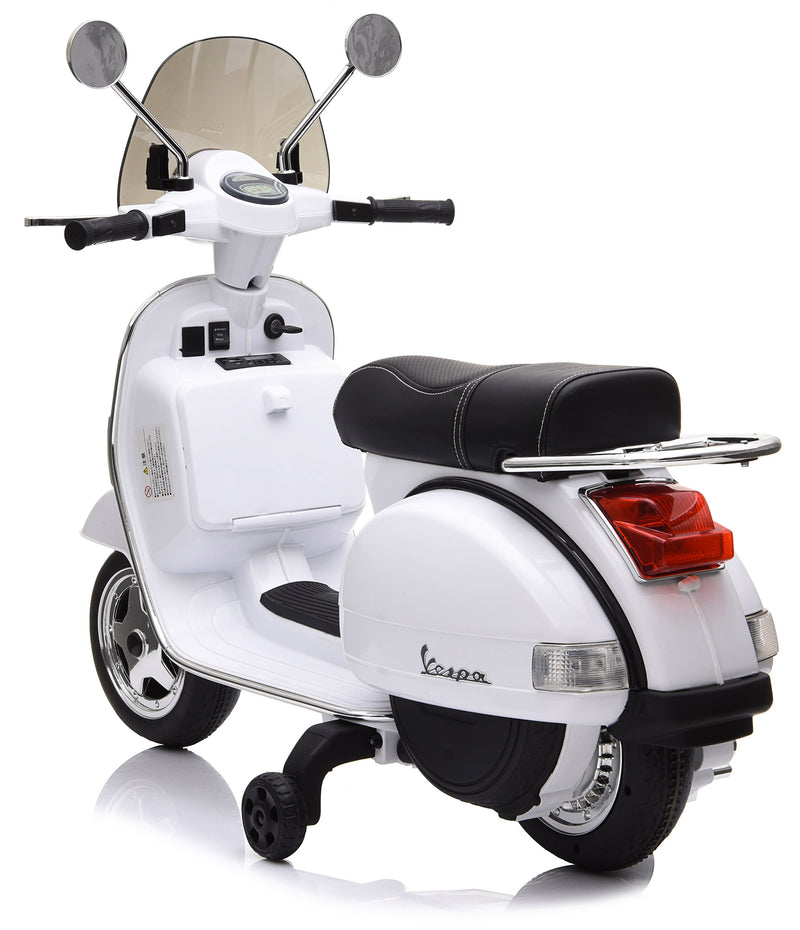 Piaggio Vespa PX150 Full Elettrica 12V per Bambini Bianca-6