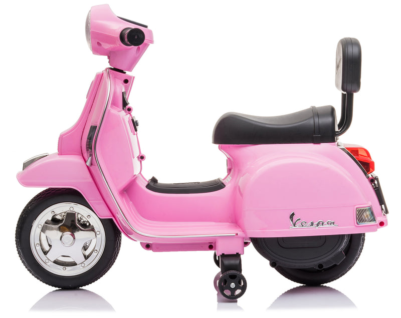 Piaggio Mini Vespa PX150 Elettrica 6V per Bambini Rosa-2