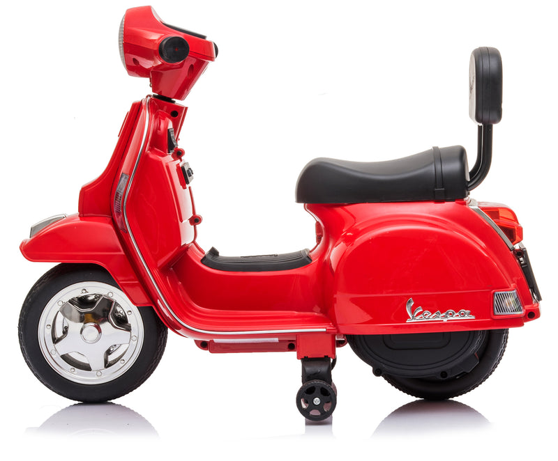 Piaggio Mini Vespa PX150 Elettrica 6V per Bambini Rossa-3