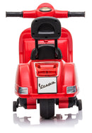 Piaggio Mini Vespa PX150 Elettrica 6V per Bambini Rossa-6