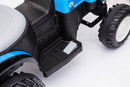 Trattore Elettrico per Bambini 6V con Rimorchio New Holland Azzurro-8