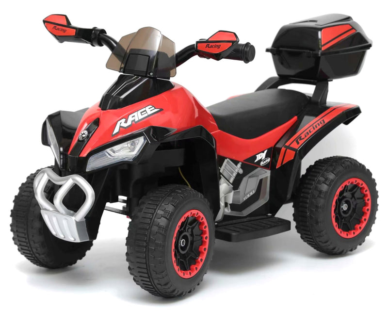 Mini Quad Elettrico per Bambini 6V Kid Go Deluxe Rosso-1