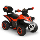 Mini Quad Elettrico per Bambini 6V Kid Go Deluxe Rosso-3