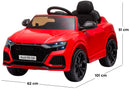 Macchina Elettrica per Bambini 12V Audi SQ8 Rossa-5