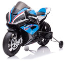 Moto Elettrica per Bambini 12V BMW HP4 Race Blu-1