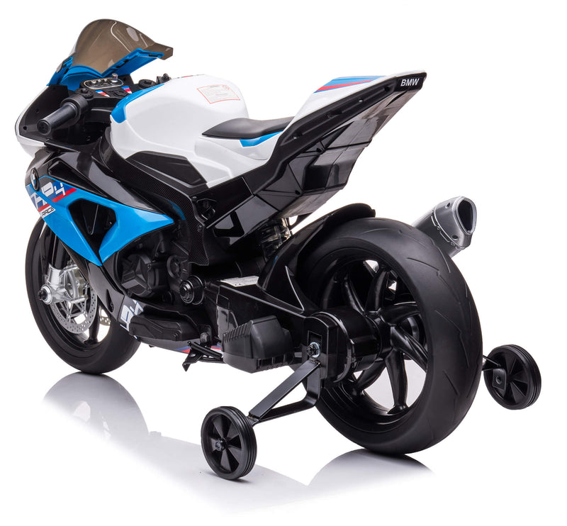 Moto Elettrica per Bambini 12V BMW HP4 Race Blu-3