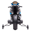 Moto Elettrica per Bambini 12V BMW HP4 Race Blu-4