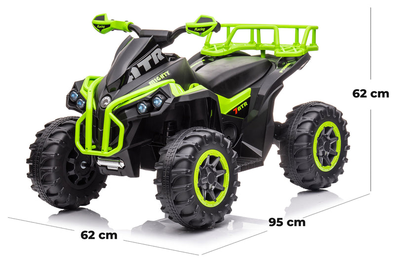 Quad Elettrico per Bambini 12V ATV 1.0 Verde-5