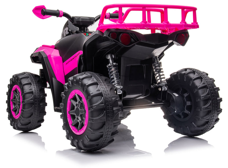 Quad Elettrico per Bambini 12V ATV 1.0 Rosa-10