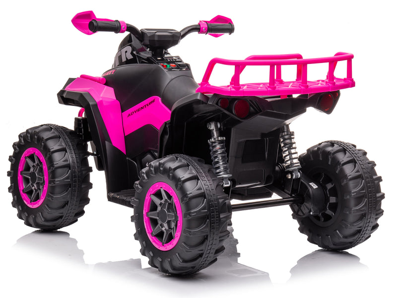 Quad Elettrico per Bambini 12V ATV 1.0 Rosa-3