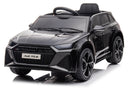 Macchina Elettrica per Bambini 12V Audi RS6 Nera-8