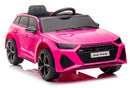 Macchina Elettrica per Bambini 12V Audi RS6 Rosa-7