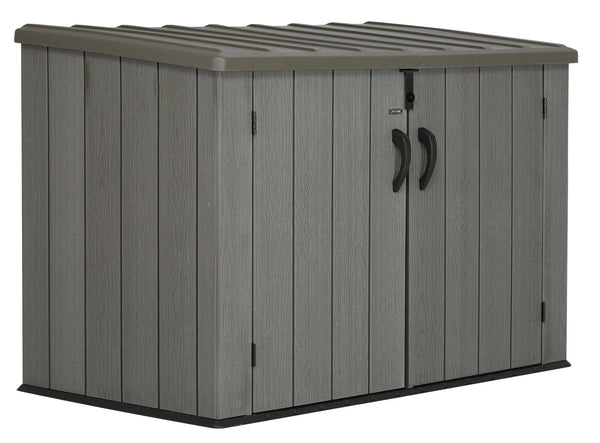 Maxi Outdoor Trunk 191 x 107 x 132 cm aus grauem Polyethylen acquista