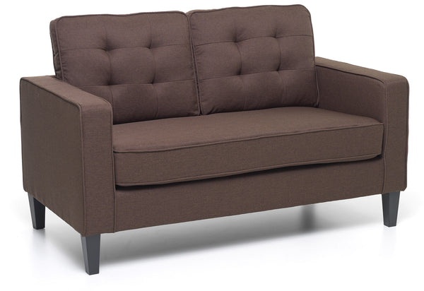 prezzo 2-Sitzer-Sofa 145 x 78 x 95 cm in braunem Stoff