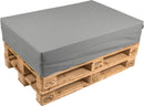 Cuscino per Pallet 120x80cm in Tessuto Pomodone Grigio-1