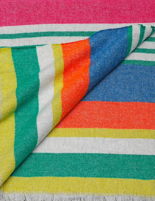 Plaid Misto Cotone 130x170 cm Effetto Cashmere 260 gr/mq Cober Mexico Multicolor acquista