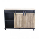 Mobile Youri 120x40x82 h cm in Legno Nero-6