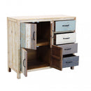 Mobile Edison 100x40x86 h cm in Legno Multicolor-2