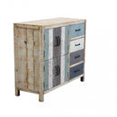 Mobile Edison 100x40x86 h cm in Legno Multicolor-3