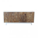 Mobile Antwan 180x45x80 h cm in Legno Bianco-3