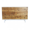 Mobile Baldric 146x45x90 h cm in Legno Bianco-3