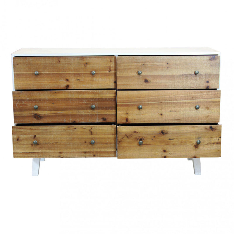 Mobile Baldric 146x45x90 h cm in Legno Bianco-4