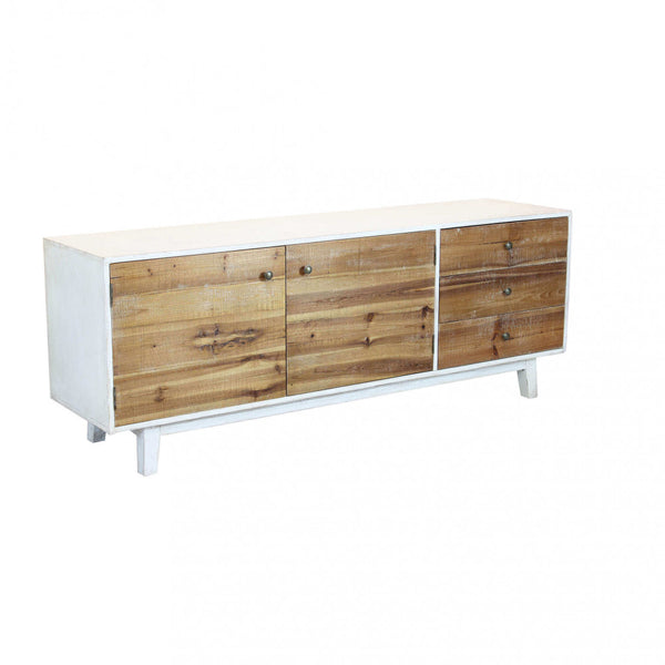 acquista Barclay TV-Schrank 178 x 45 x 66 h cm in White Wood