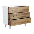 Mobile Barney 100x45x90 h cm in Legno Bianco-2