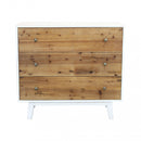 Mobile Barney 100x45x90 h cm in Legno Bianco-3