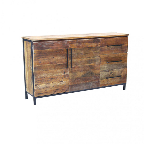 Bonifatiusschrank 150x40x86 h cm in Brown Wood online