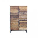 Mobile Braxton 100x40x160 h cm in Legno Marrone-3