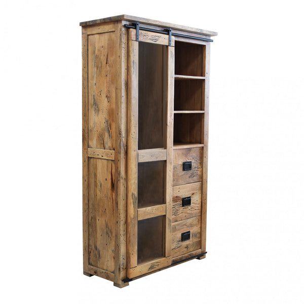 acquista Schrank Warren 100 x 45 x 180 h cm aus braunem Holz