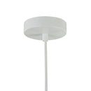 Lampada pendente Pendant in Metallo Louvre Bianco-5