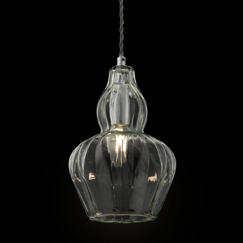 Lampada pendente Pendant in Metallo Eustoma Nickel-5