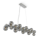 Moderne Pendelleuchte aus Dallas Chrome Metal