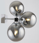 Moderne Wandlampe aus Dallas Chrome Metal