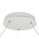 Lampada pendente Modern in Metallo Nola Bianco-5