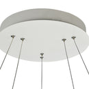 Lampada pendente Modern in Metallo Nola Bianco-5