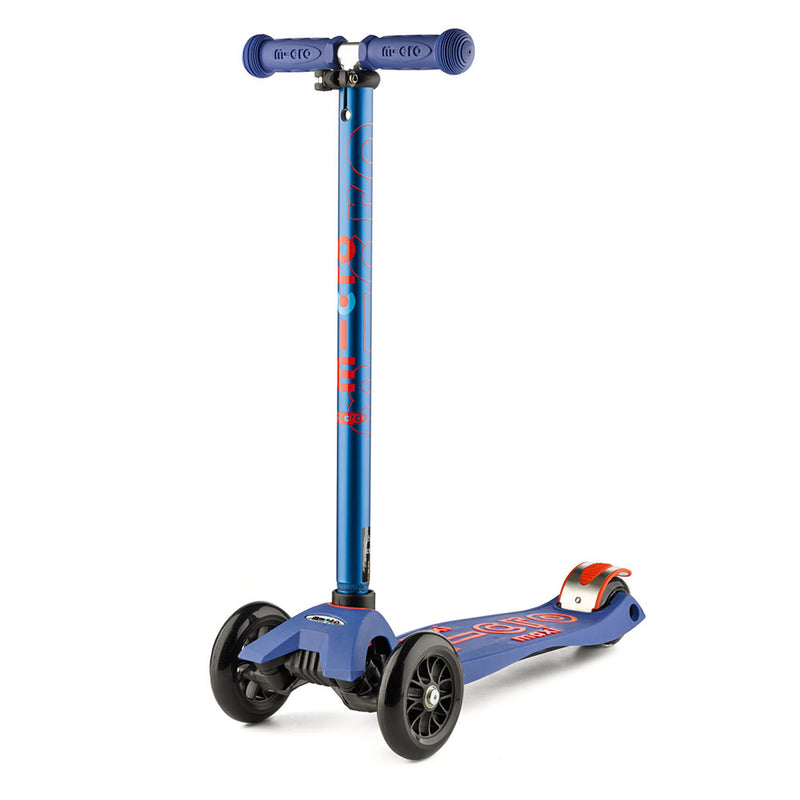 Monopattino 3 ruote Telescopico Max 70Kg Micro Maxi Deluxe Blu-1